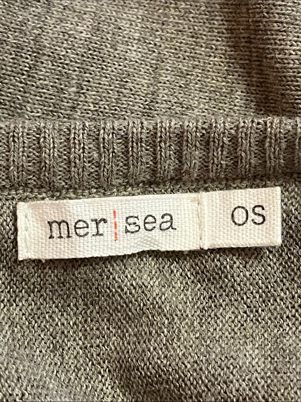 Mersea Catalina Traveler Oversize Knit Sweater 0602 One Size Driftwood Beige - Picture 2 of 10